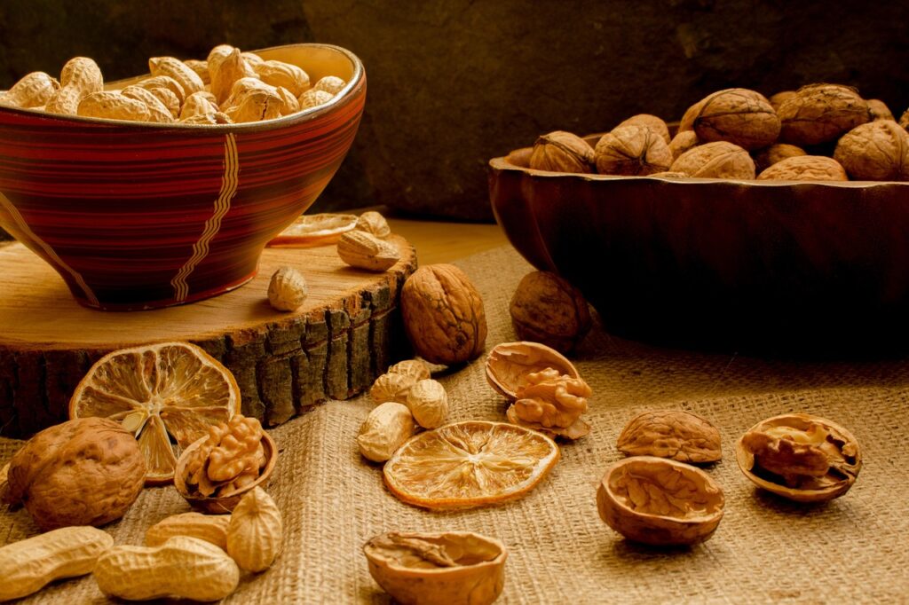 Nuts & seeds (especially walnuts)